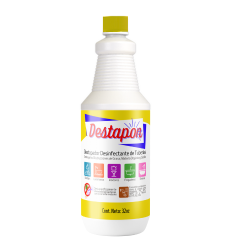 Destapon - Detapador Desinfectante Anticorrosivo de Tuberías